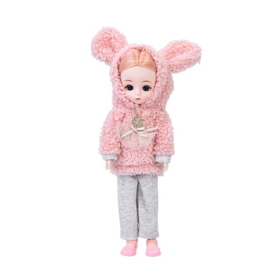 Детская игровая кукла F0322(Pink-1) шарнирная, размер 29 см опт, дропшиппинг
