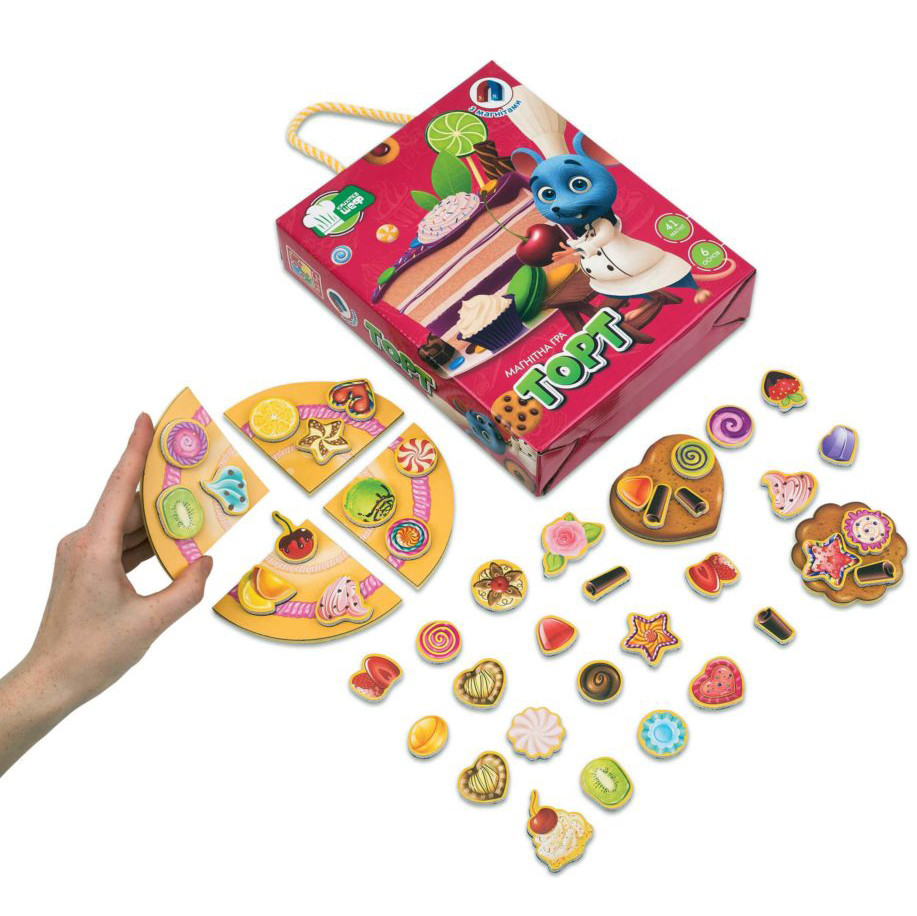 Детская настольная игра Вкусности VT3004 магнитная  опт, дропшиппинг