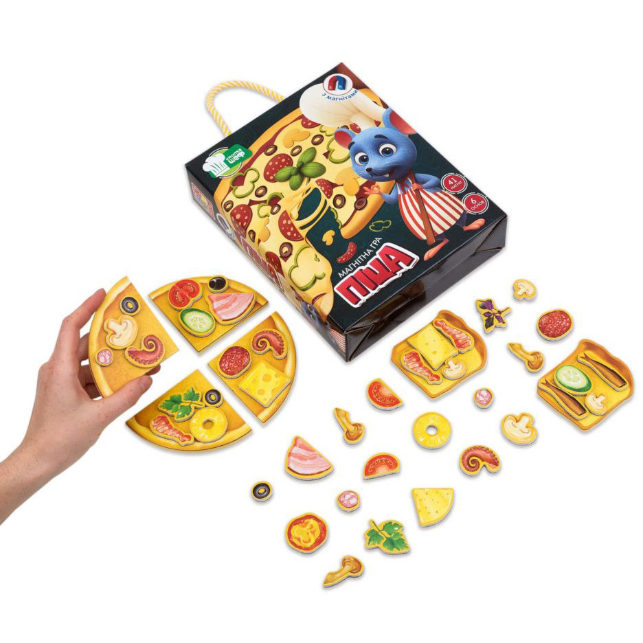 Детская настольная игра Вкусности VT3004 магнитная  опт, дропшиппинг