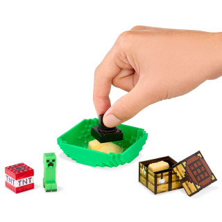 Игровой набор-сюрприз "Создай пиксельное приключение" 557272 серия "Mini Minecraft"