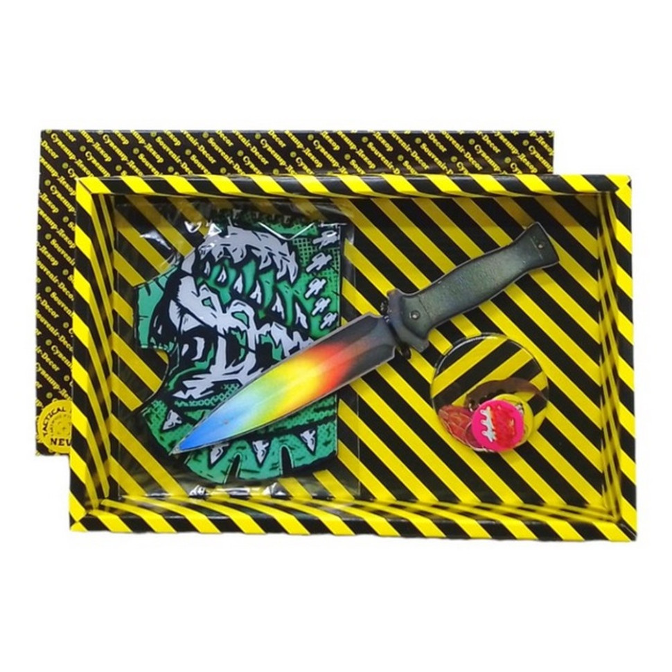 Сувенірні ножі BOX «Sting SHADE» STIS-B, дерев'яні - гурт(опт), дропшиппінг 