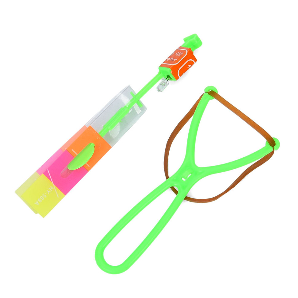 Вертушка для гри на вулиці FG240428026Q(Green) 13 см, зі світлом - гурт(опт), дропшиппінг