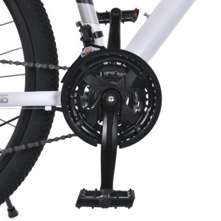 Велосипед SKD75 MTB 2605-2, 26 дюймов, стальная рама 16 Sunrun 24SP белый