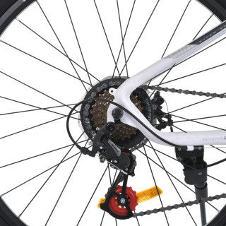 Велосипед SKD75 MTB 2605-2, 26 дюймов, стальная рама 16 Sunrun 24SP белый