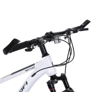 Велосипед SKD75 MTB 2605-2, 26 дюймов, стальная рама 16 Sunrun 24SP белый