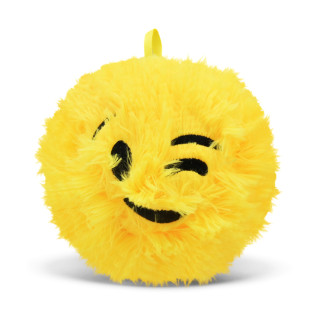 Игрушка-мяч "Смайл" SB2580(Yellow) пушистый, диаметр 13 см