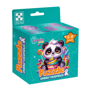 Детские пазлы с сюрпризом "Панда" VT8030-08, 180 деталей