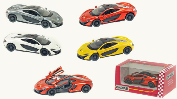 Машинка модель MCLAREN P1 KINSMART KT5393W інерційна 