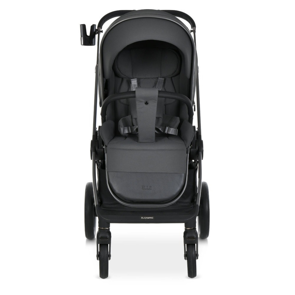 Коляска универсальная 2 в 1 ELLE ME 1221 Gray  опт, дропшиппинг