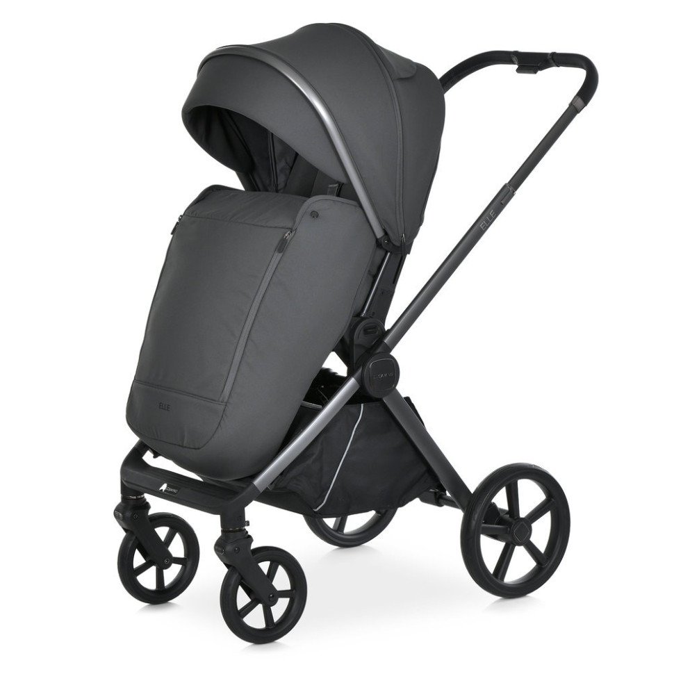 Коляска универсальная 2 в 1 ELLE ME 1221 Gray  опт, дропшиппинг