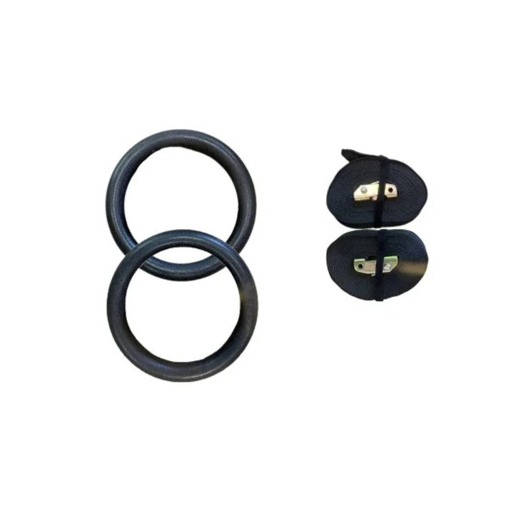 Кільця гімнастичні зі стропами ABS Gymnastic Jaguar Fitness 131619FS, пластикові - гурт(опт), дропшиппінг 
