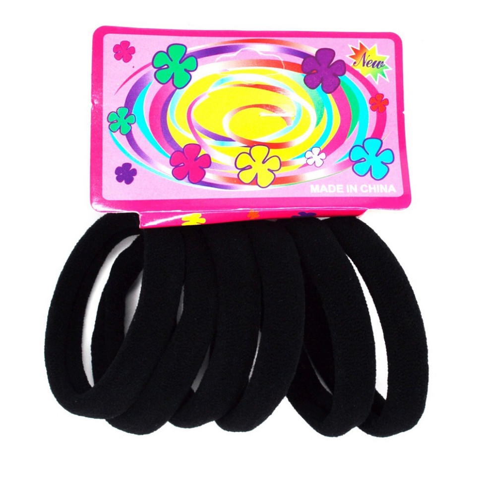 Резинка для волосся дитяча 0307-1151-1, 6 штук - гурт(опт), дропшиппінг 