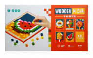 Дитяча мозаїка «Wooden pixel 6» SWEETS 14927 дерев'яна