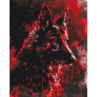 Картина по номерам "Рубиновый Часовой" Brushme BS53942 40x50 см