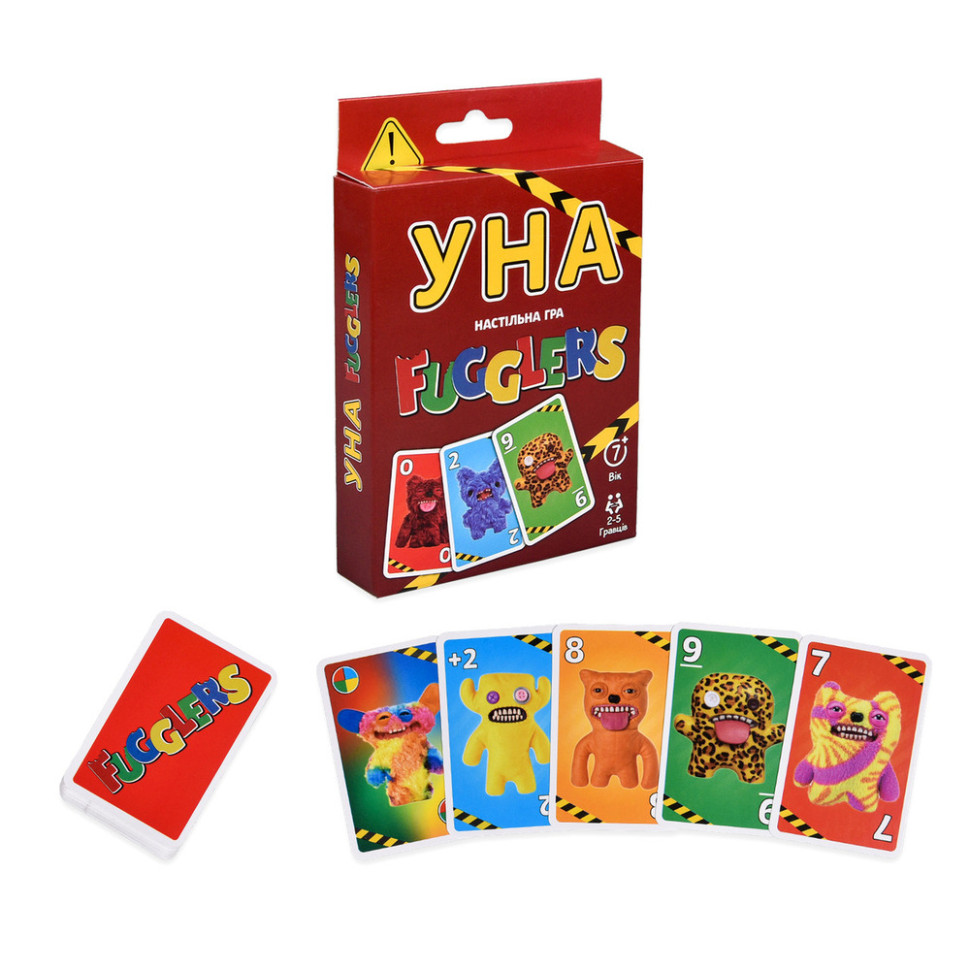 Карткова гра Уна Fugglers 30935, 108 карток, інструкція - гурт(опт), дропшиппінг