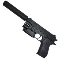 Детский игрушечный пистолет K2118-F, на пульках