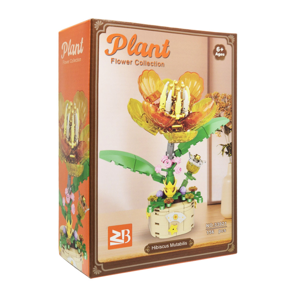 Дитячий конструктор Plant Flower Collection 33021, 156 деталей - гурт(опт), дропшиппінг