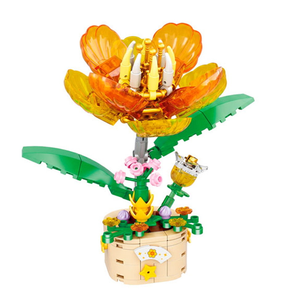 Дитячий конструктор Plant Flower Collection 33021, 156 деталей - гурт(опт), дропшиппінг