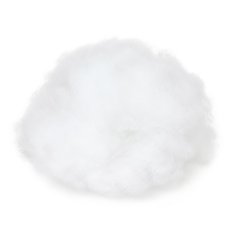Наполнитель синтепух силиконизированный Candy Yarn CY07_1334_18911 Белый 500 г опт, дропшиппинг