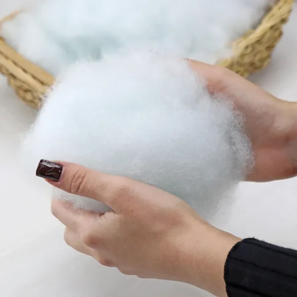 Наполнитель синтепух силиконизированный Candy Yarn CY07_1334_18911 Белый 500 г опт, дропшиппинг