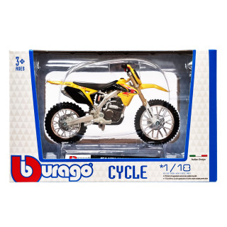 Детская модель Мотоцикла "SUZUKI RM-Z450" Bburago 18-51030-12 vf масштаб 1:18