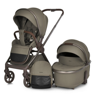 Коляска универсальная 2 в 1 ELLE ME 1221 Mocha