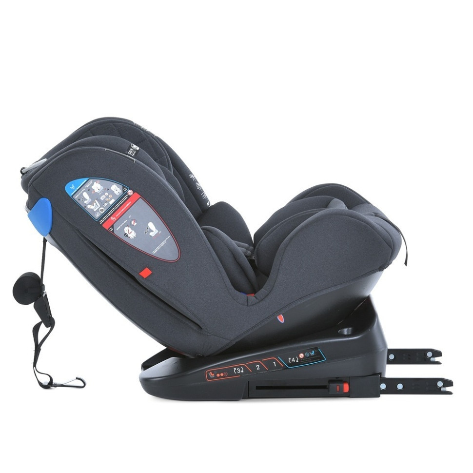 Детское автокресло ME 1114 EVEREST ME 1114 Dark Gray, Dark Gray опт, дропшиппинг