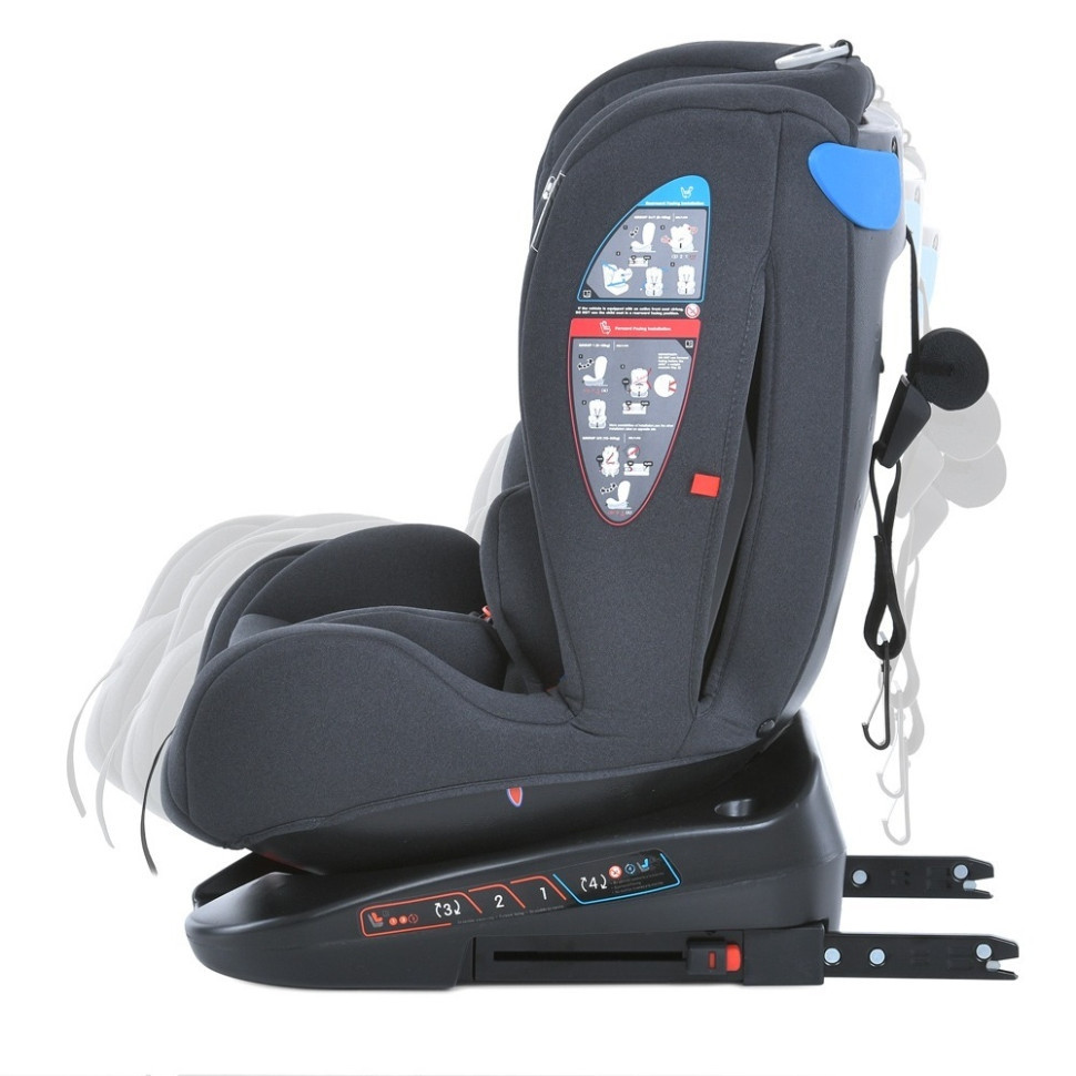 Детское автокресло ME 1114 EVEREST ME 1114 Dark Gray, Dark Gray опт, дропшиппинг