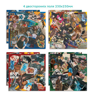 Детская настольная игра "Find it: Harry Potter" 200585 4 двухсторонних поля 80 игровых карт 2-6 игроков
