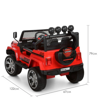Дитячий електромобіль джип Bambi Racer M 3237EBLR-3 до 30 кг