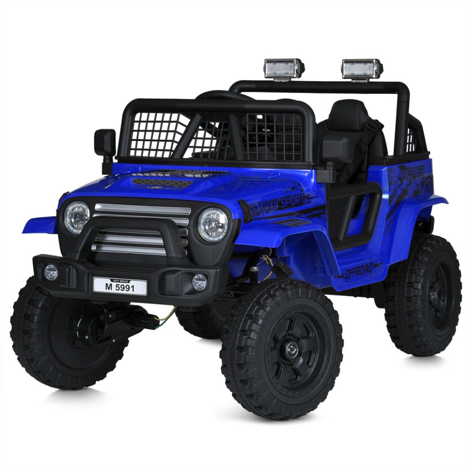 Детский электромобиль Джип M 5991EBLR-4(24V) до 50 кг опт, дропшиппинг