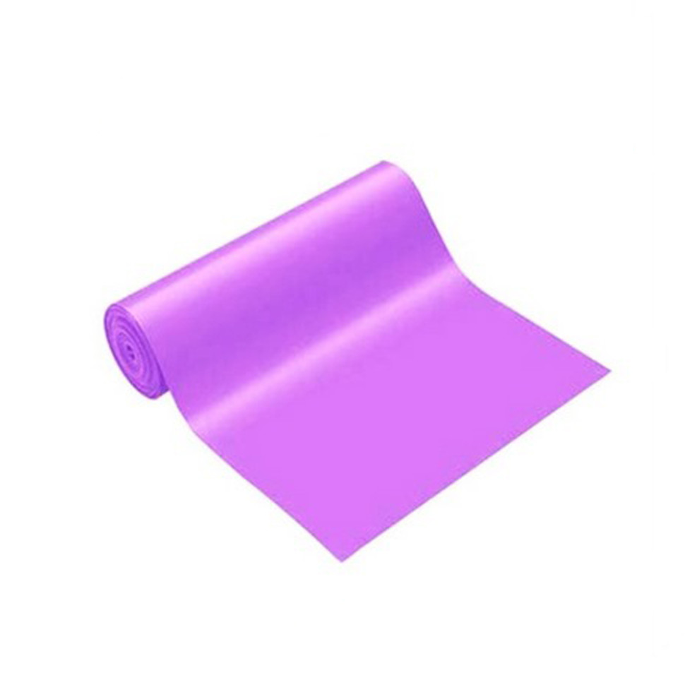 Стрічка еластична для фітнесу та йоги Stretch Elastic Band NE-ST-B-12 фіолетова - гурт(опт), дропшиппінг 