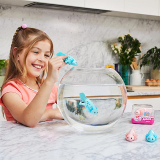 Интерактивная игрушка Аксолотль Pets & Robo Alive 9556A, розовый