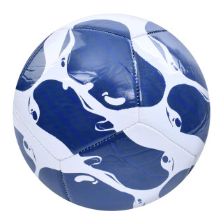 Мяч футбольный EV-3394(Dark-Blue) диаметр 22 см, ПВХ, 2,7 мм, 340-360 грамм