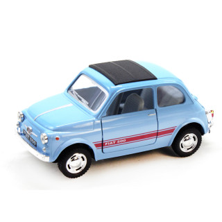 Коллекционная игрушечная модель FIAT 500 KT5004W инерционная