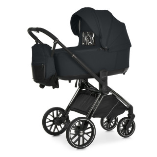 Коляска универсальная 2 в 1 PRESTIGE ME 1124-3 Black
