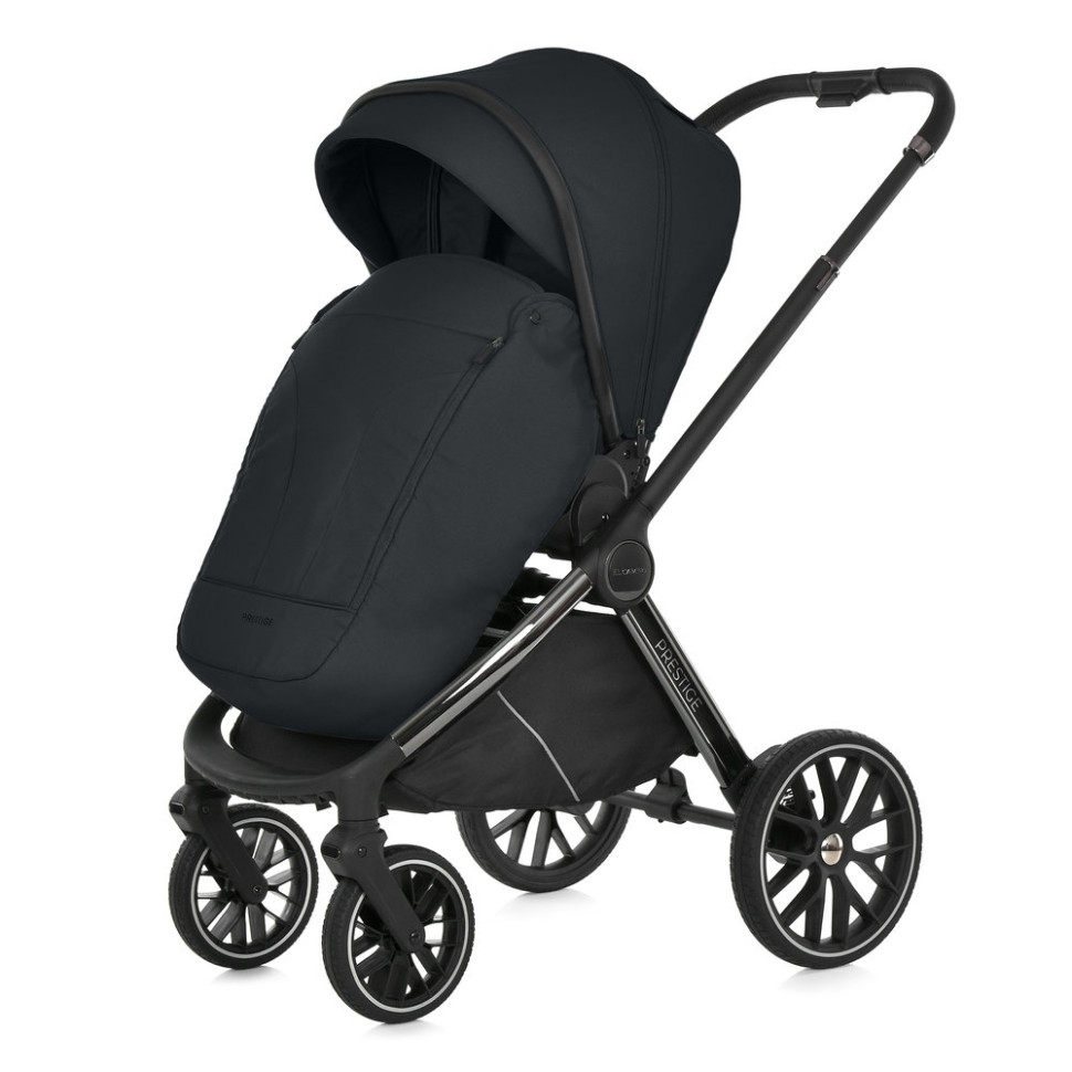 Коляска универсальная 2 в 1 PRESTIGE ME 1124-3 Black опт, дропшиппинг