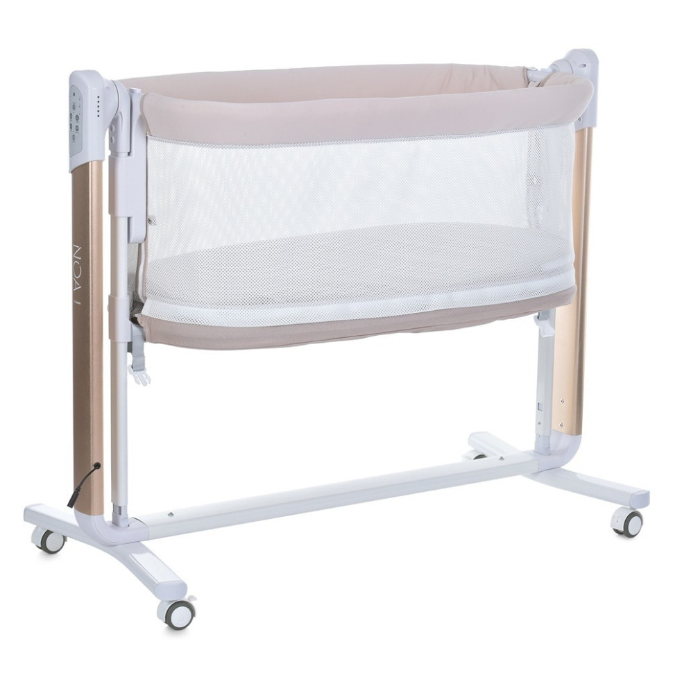 Дитяче Ліжко манеж 4 в 1 NOA ME 1125-G Beige - гурт(опт), дропшиппінг 