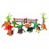 Игровой набор динозавров 0015T с деревьями и забором     опт, дропшиппинг