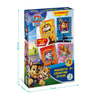 Магнитные палочки для счета "Paw Patrol: Герои-спасатели" 200652, 40 магнитных элементов