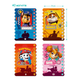 Магнитные палочки для счета "Paw Patrol: Герои-спасатели" 200652, 40 магнитных элементов