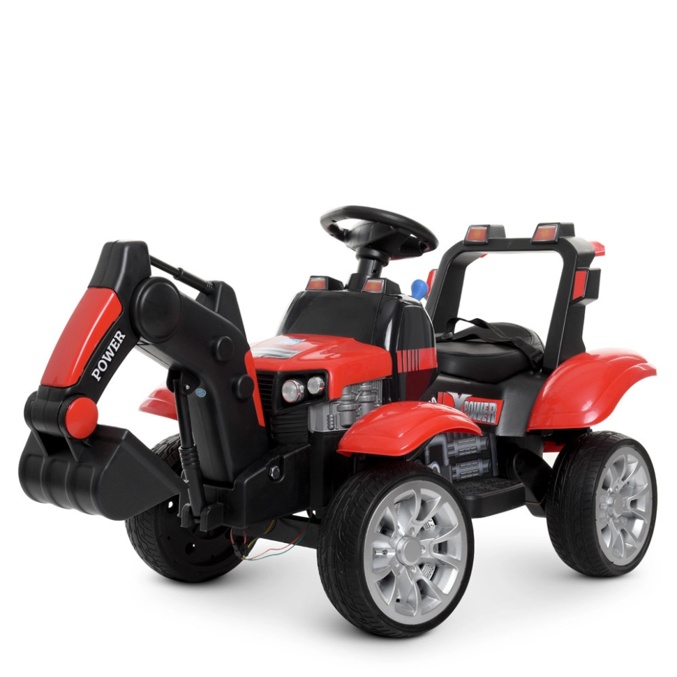 Дитячий електромобіль Трактор Bambi M 4263EBLR-3 до 30 кг - гурт(опт), дропшиппінг 