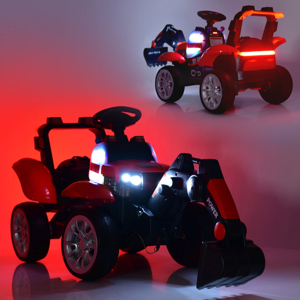 Дитячий електромобіль Трактор Bambi M 4263EBLR-3 до 30 кг - гурт(опт), дропшиппінг 