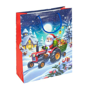 Пакет подарочный "Новый год" 2576-1-2 размер 18х21,5х8 см