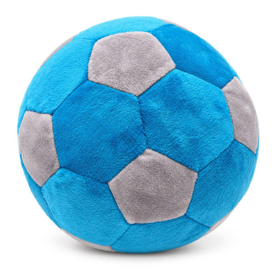 Іграшка м'яконабивна М'яч футбольний МС 180402-01(Light-Blue) розмір 22 см - гурт(опт), дропшиппінг 