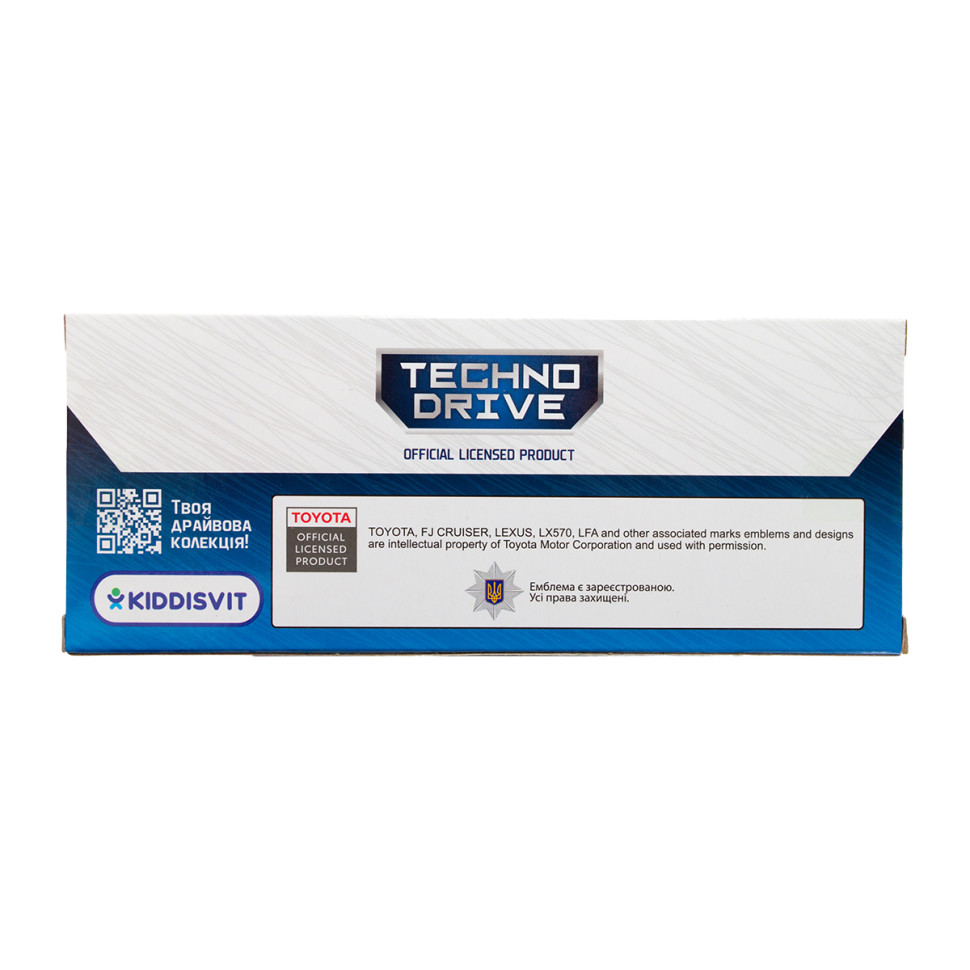 Автомодель дитяча Toyota Prado TechnoDrive KM250425W масштаб 1:40 - гурт(опт), дропшиппінг