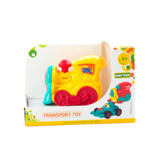 Детская игрушечная машинка "Паровозик" 8620_паровозик_жовтий