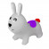 Дитячий стрибун кролик BT-RJ-0068 гумовий  - гурт(опт), дропшиппінг 