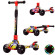 Самокат дитячий 3-х колісний HS2019-1 (RL7T) складний, колеса PU, що світяться  - гурт(опт), дропшиппінг 