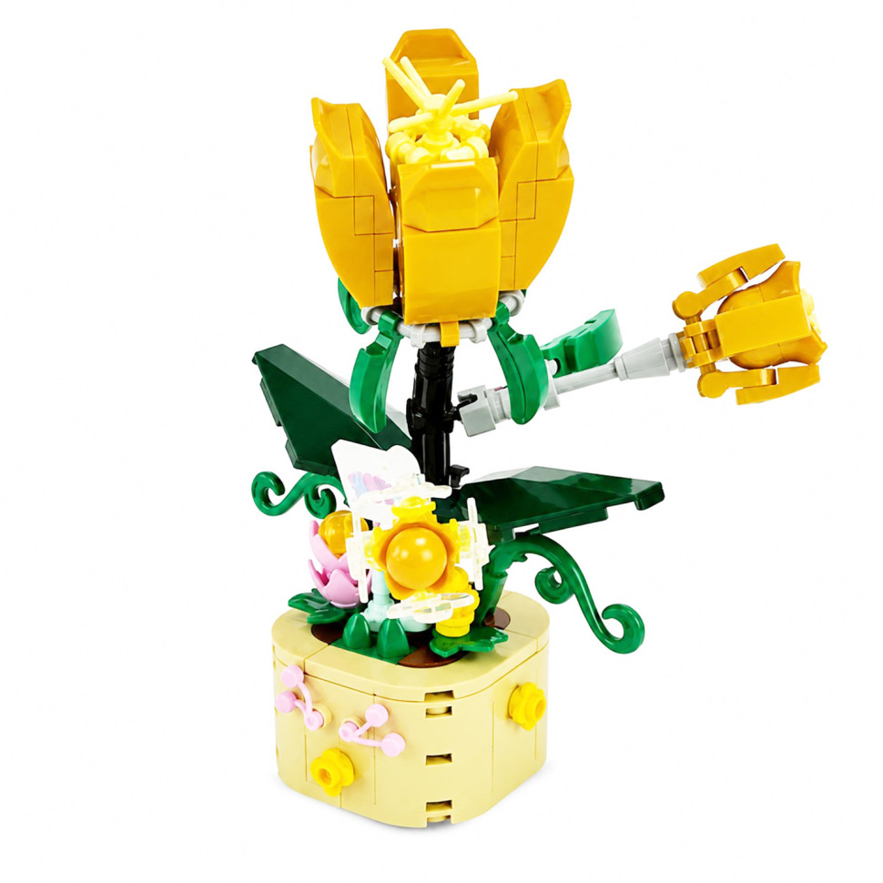 Детский конструктор Plant Flower Collection 33023, 152 детали опт, дропшиппинг